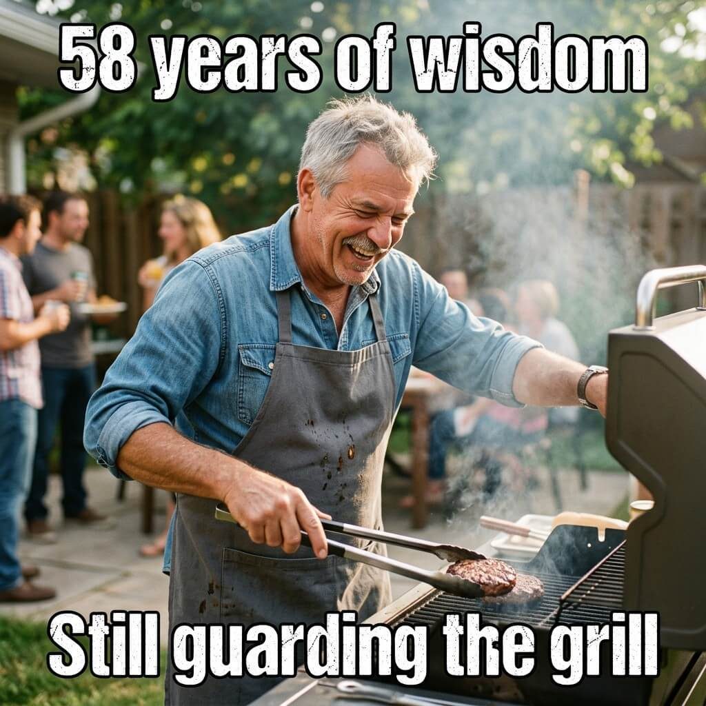 Grill Perimeter Patrol Meme