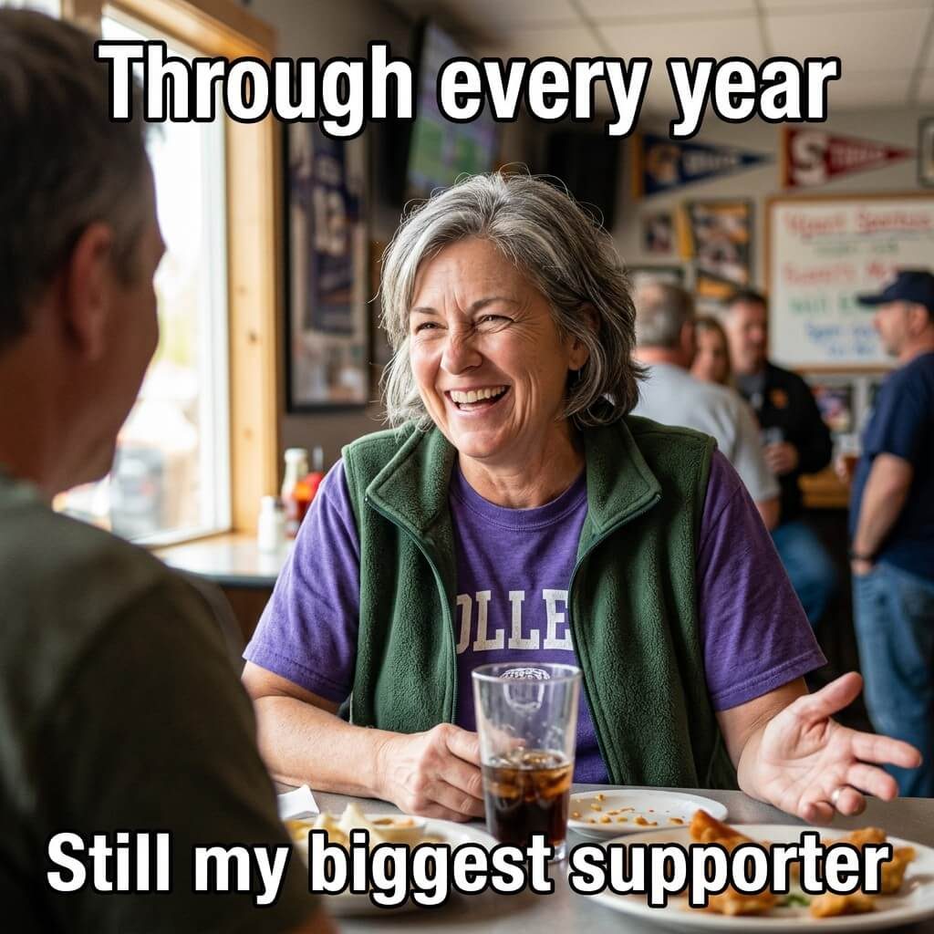 Lifelong Cheer Section Meme
