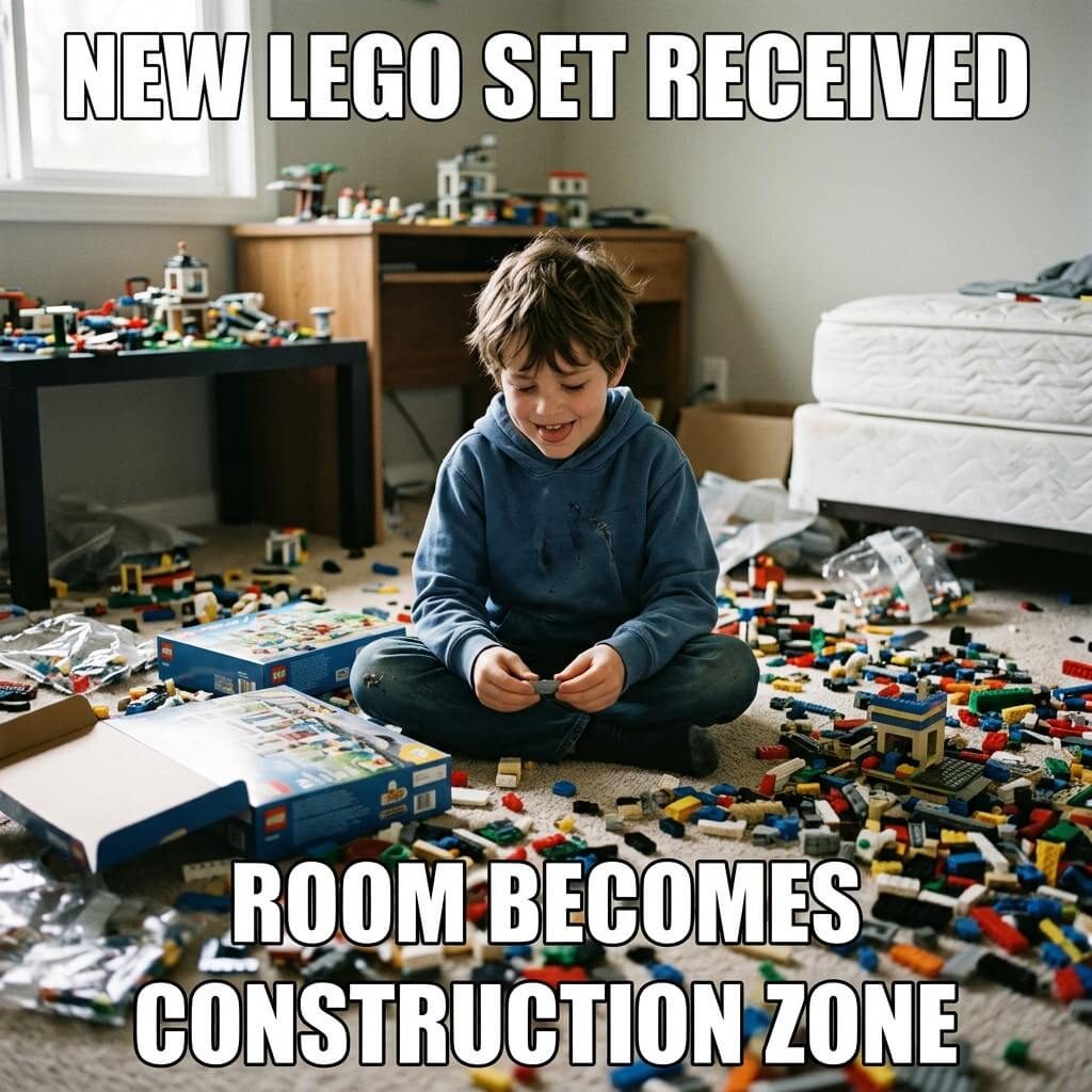Brick Covered Bedroom Meme