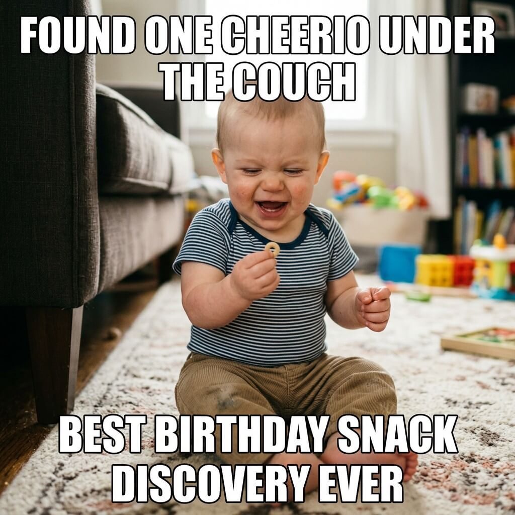 Couch Cushion Snack Stash Meme