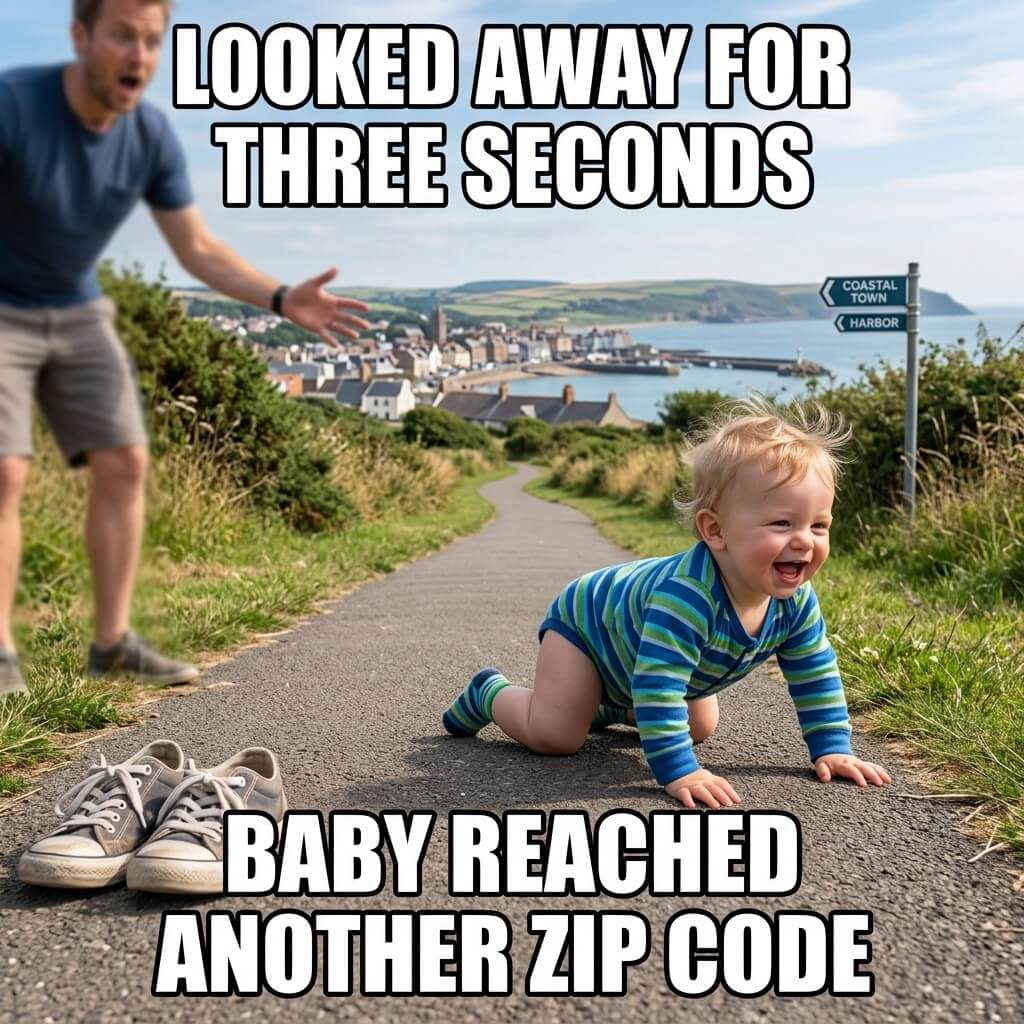Three Second Head Start Meme