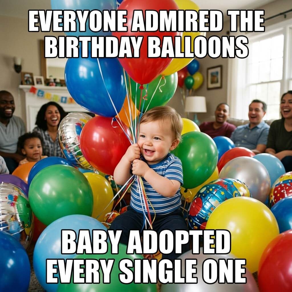 Balloon Custody Claim Meme