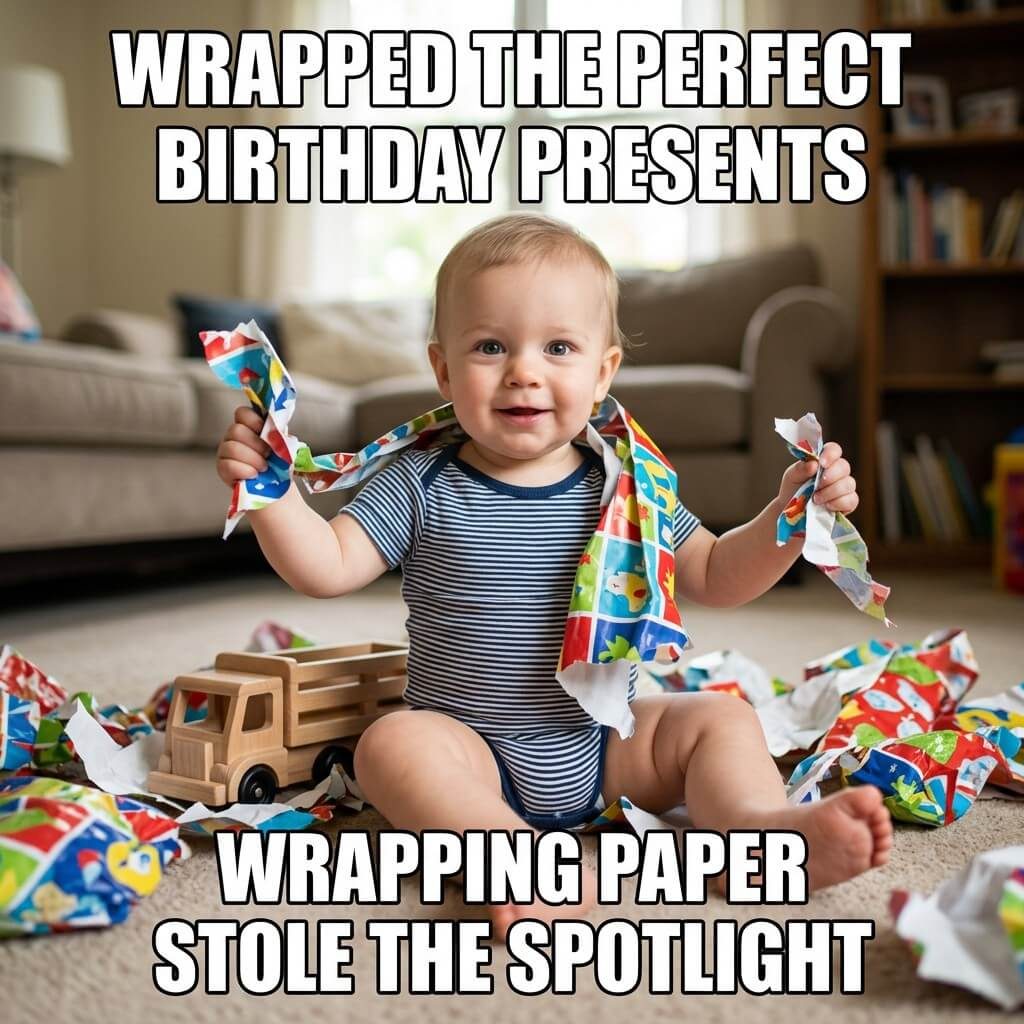 Wrapping Paper Upstage Meme