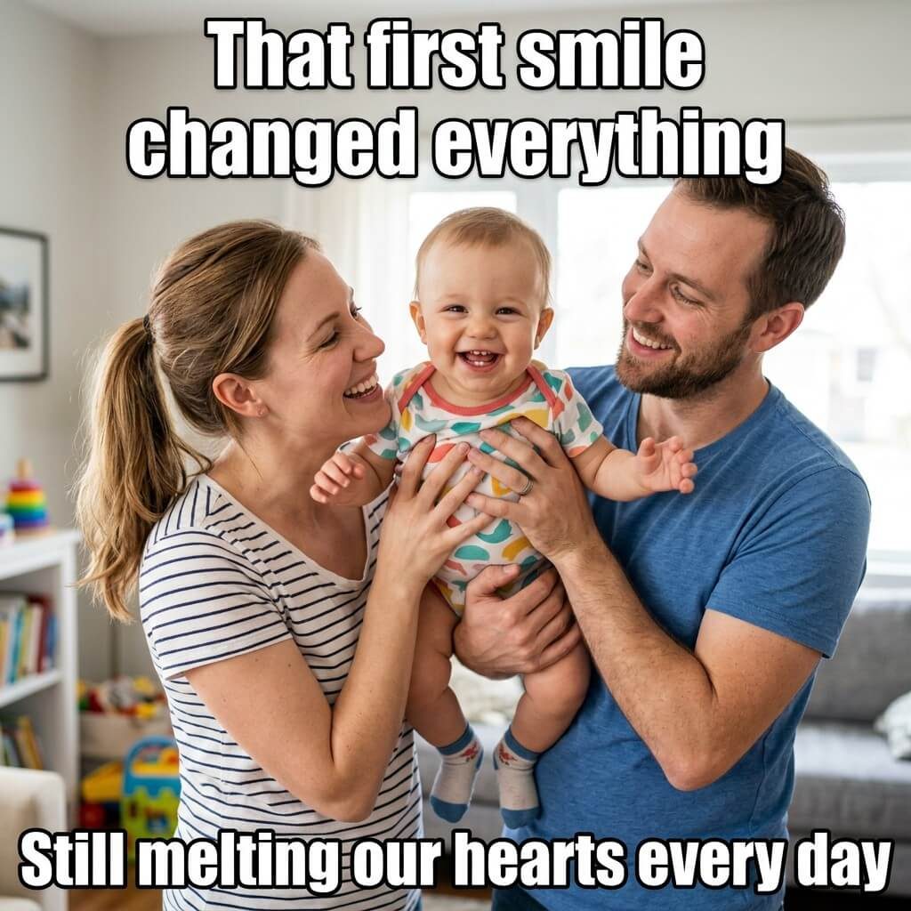 That First Grin Meme