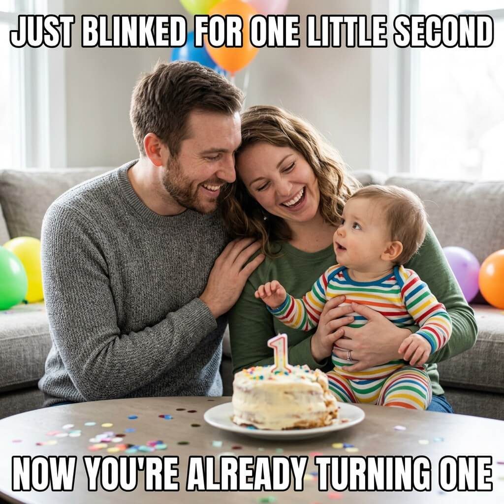 Blink and She Grew Meme