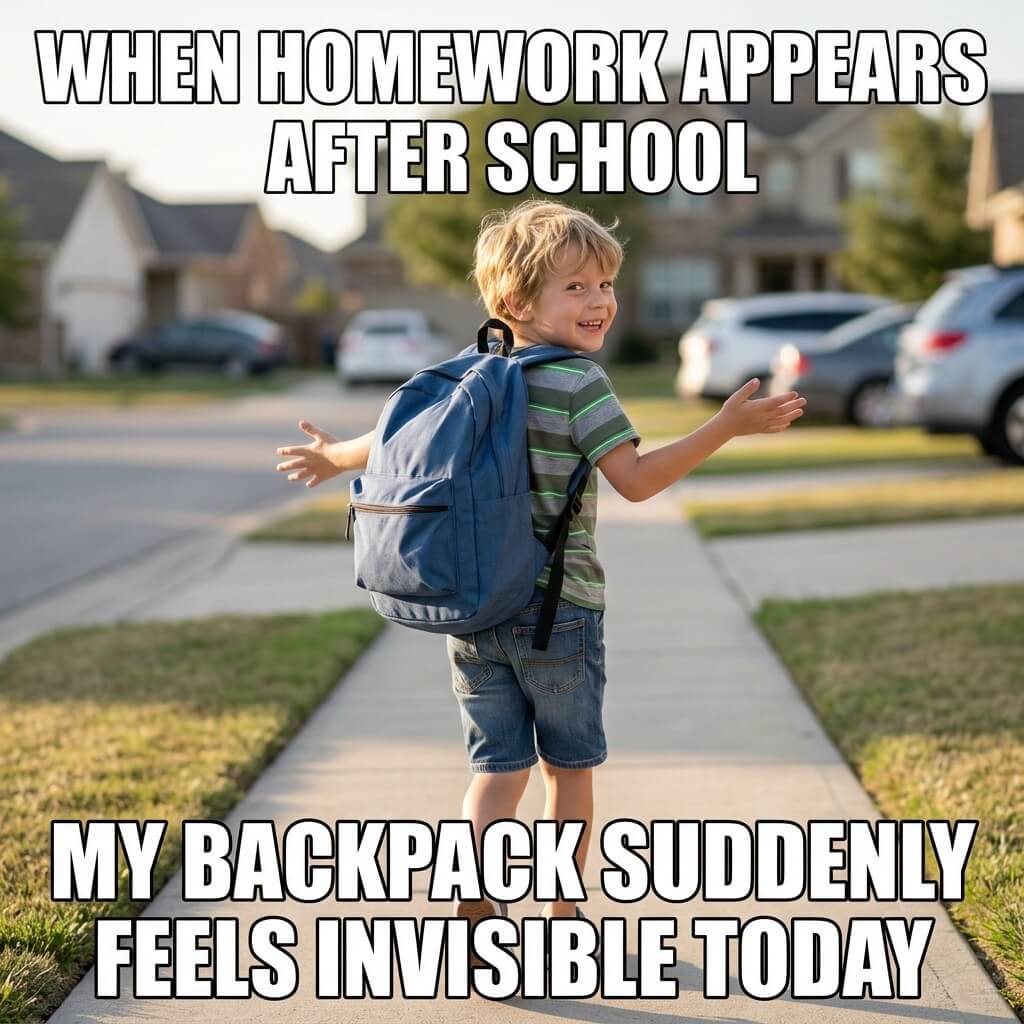 Vanishing Backpack Meme