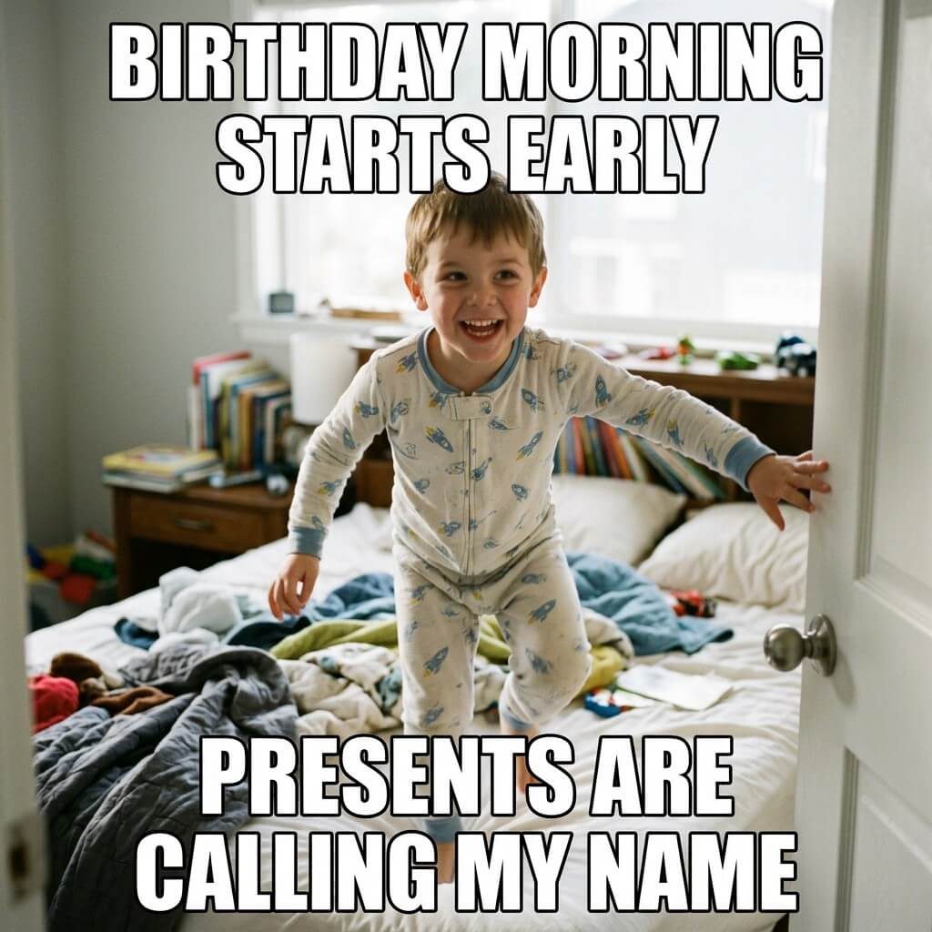 Sunrise Gift Alarm Meme