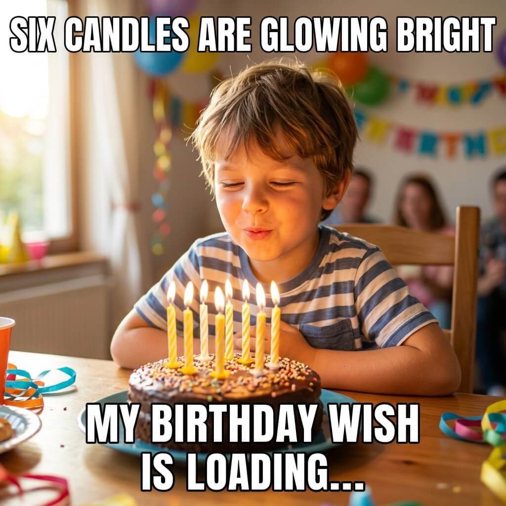 Candle Wish Buffering Meme