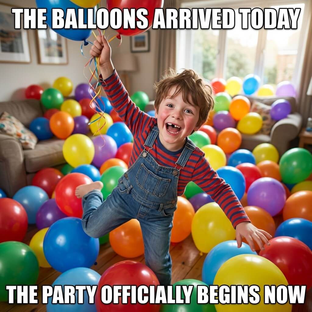 Helium Delivery Hype Meme