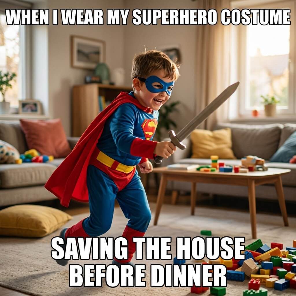 Cape On Before Dinner Meme