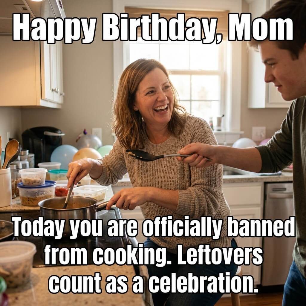 Kitchen Retirement Day Meme