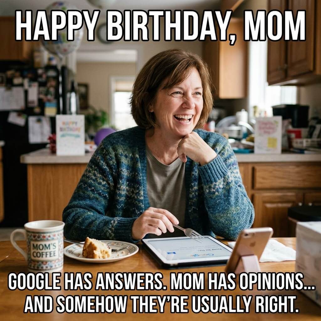 Google Versus Mom Meme