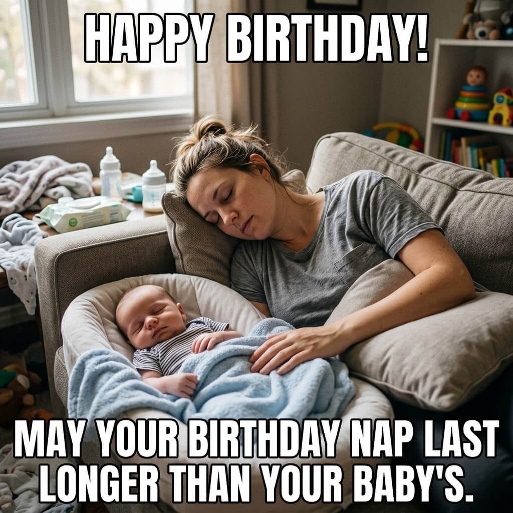 Birthday Nap Dream Meme