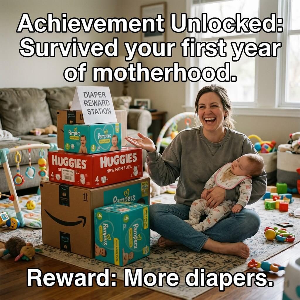 Diaper Achievement Unlocked Meme