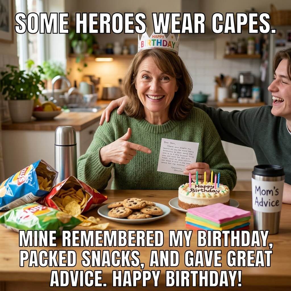 Snacks and Great Advice Meme