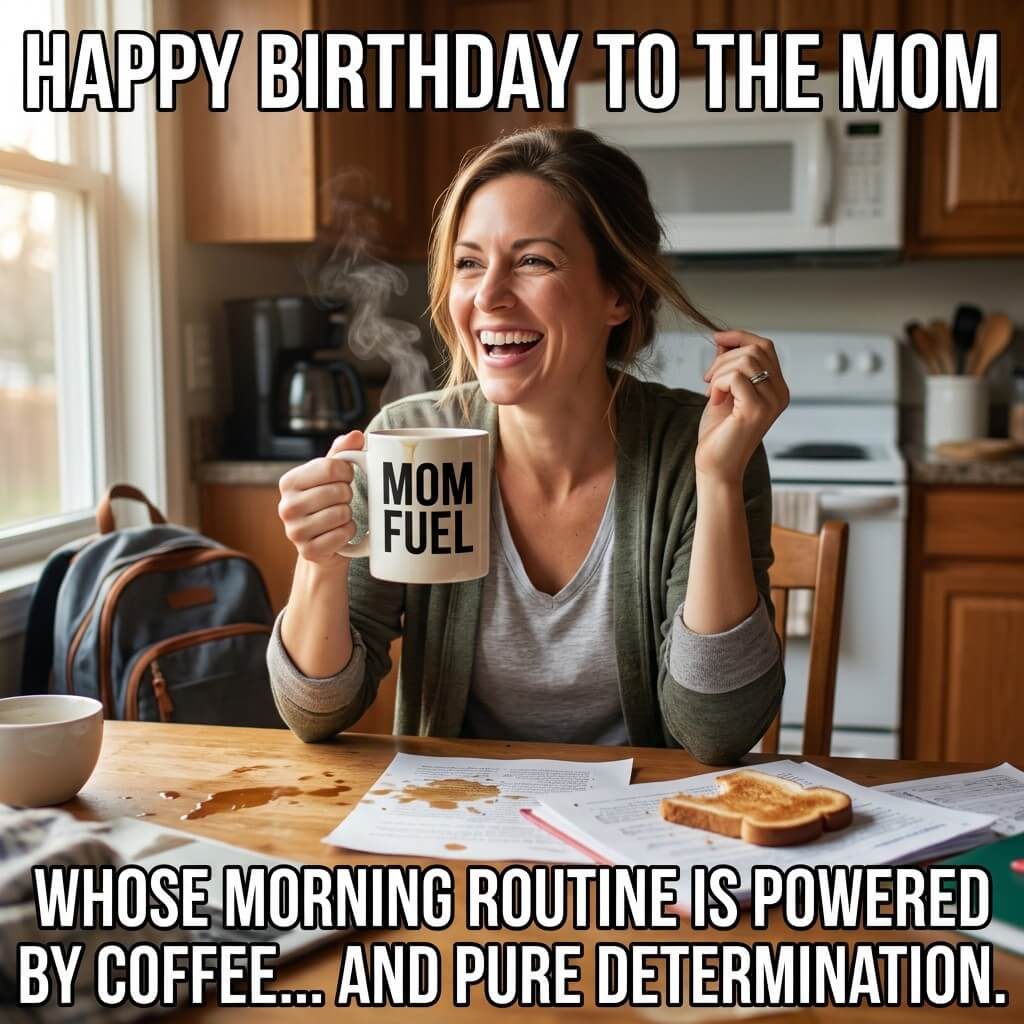 Caffeine Powered Morning Meme