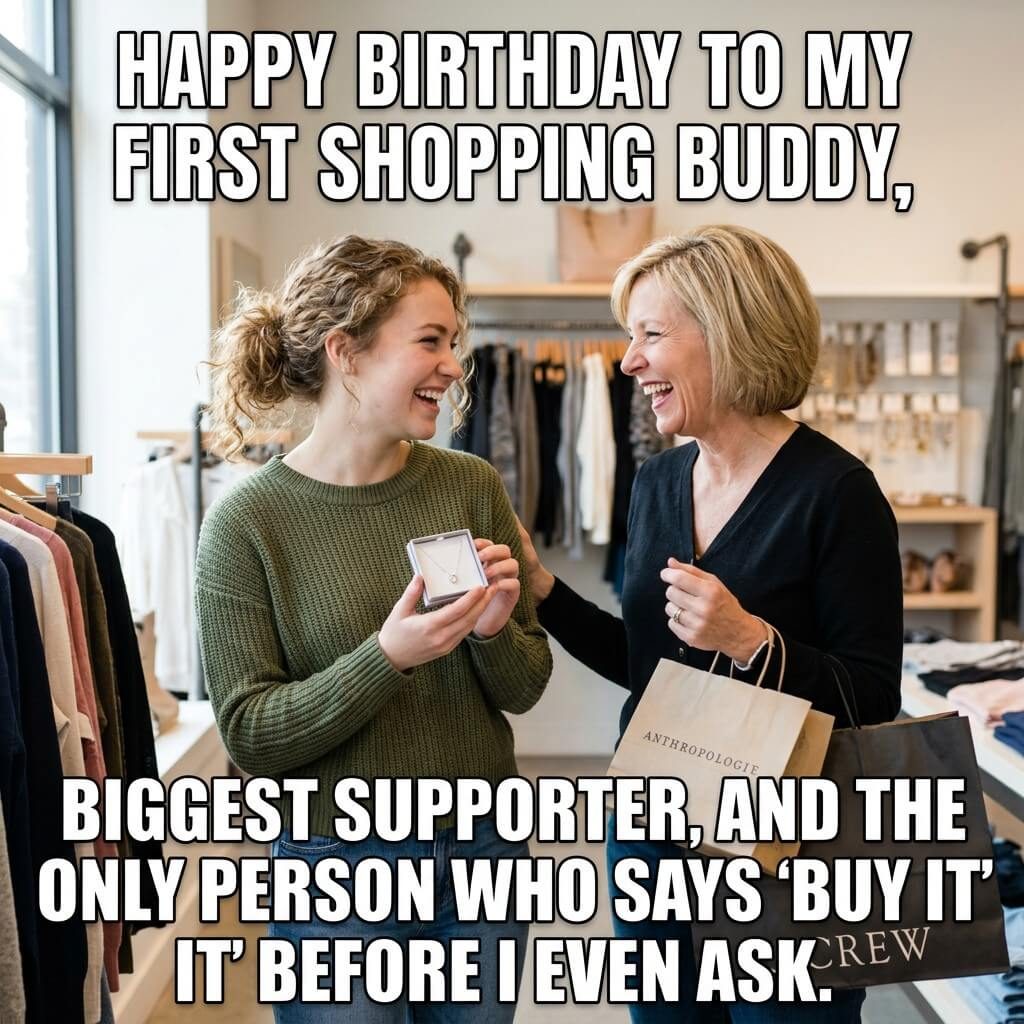 First Shopping Buddy Meme