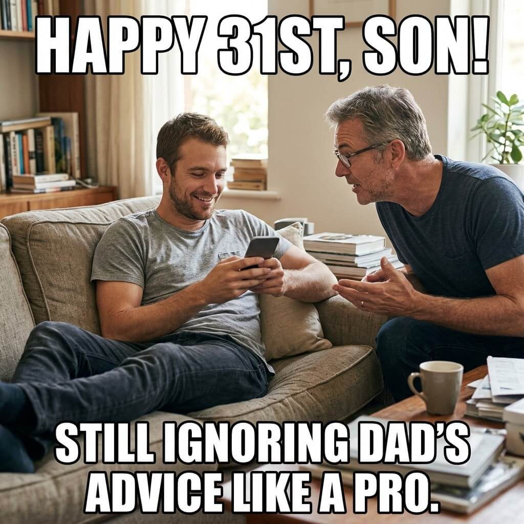 Ignored Dad Wisdom Meme
