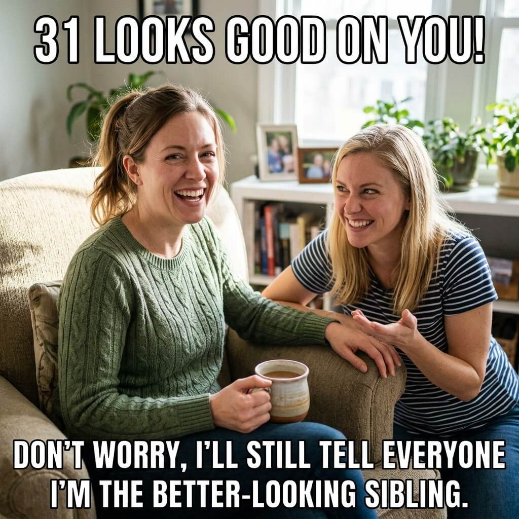 Better Looking Sibling Meme