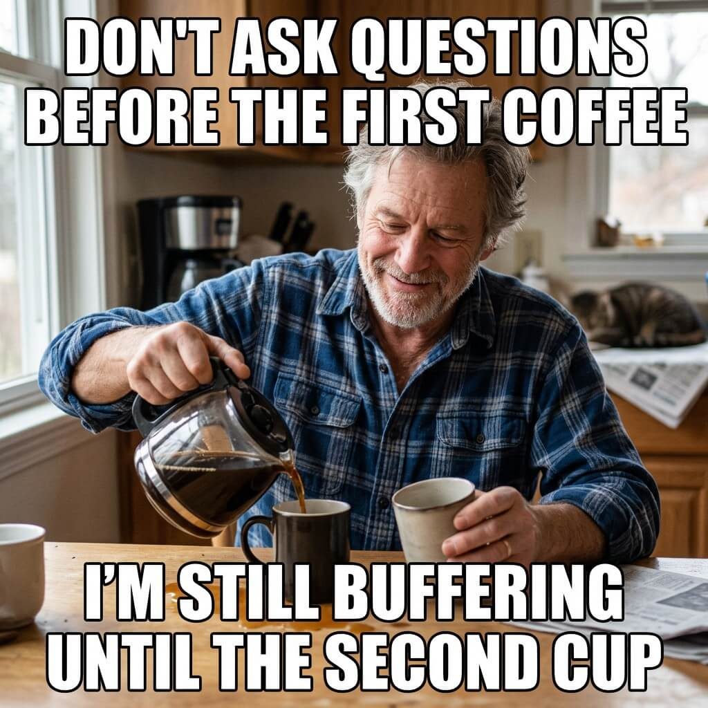 Second Cup Buffering Meme