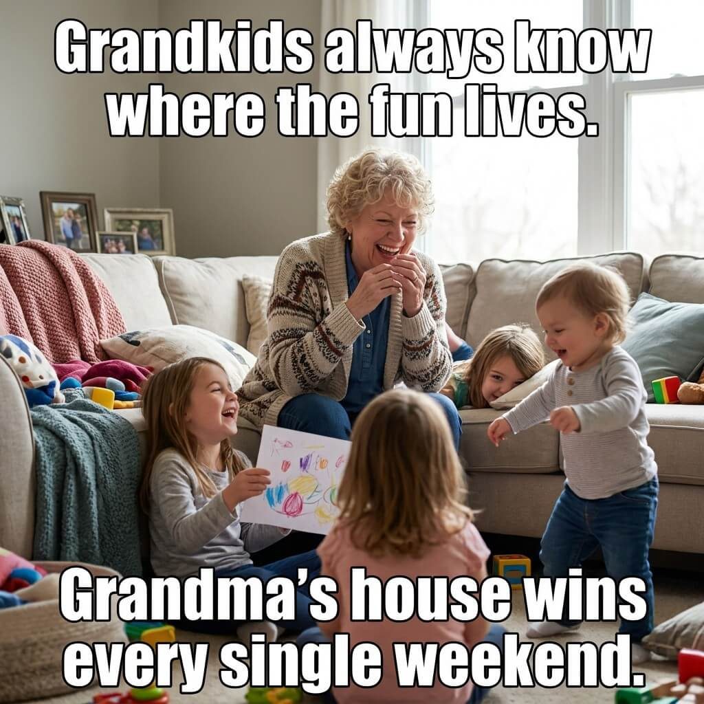 Grandma House Headquarters Meme