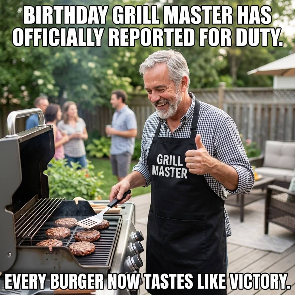 Grill Duty Roster Meme