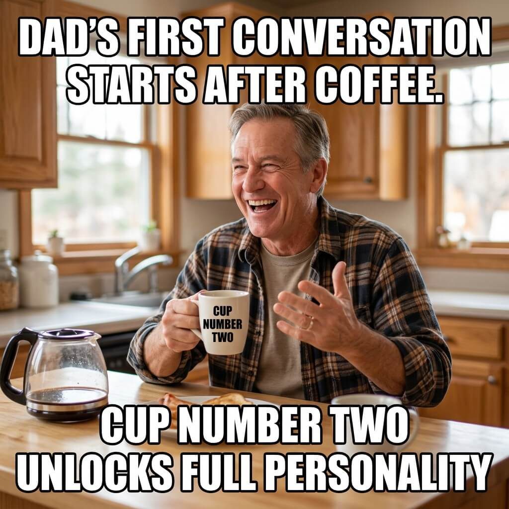 Personality Unlock Coffee Meme