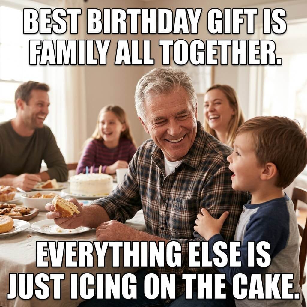 Whole Family Present Meme