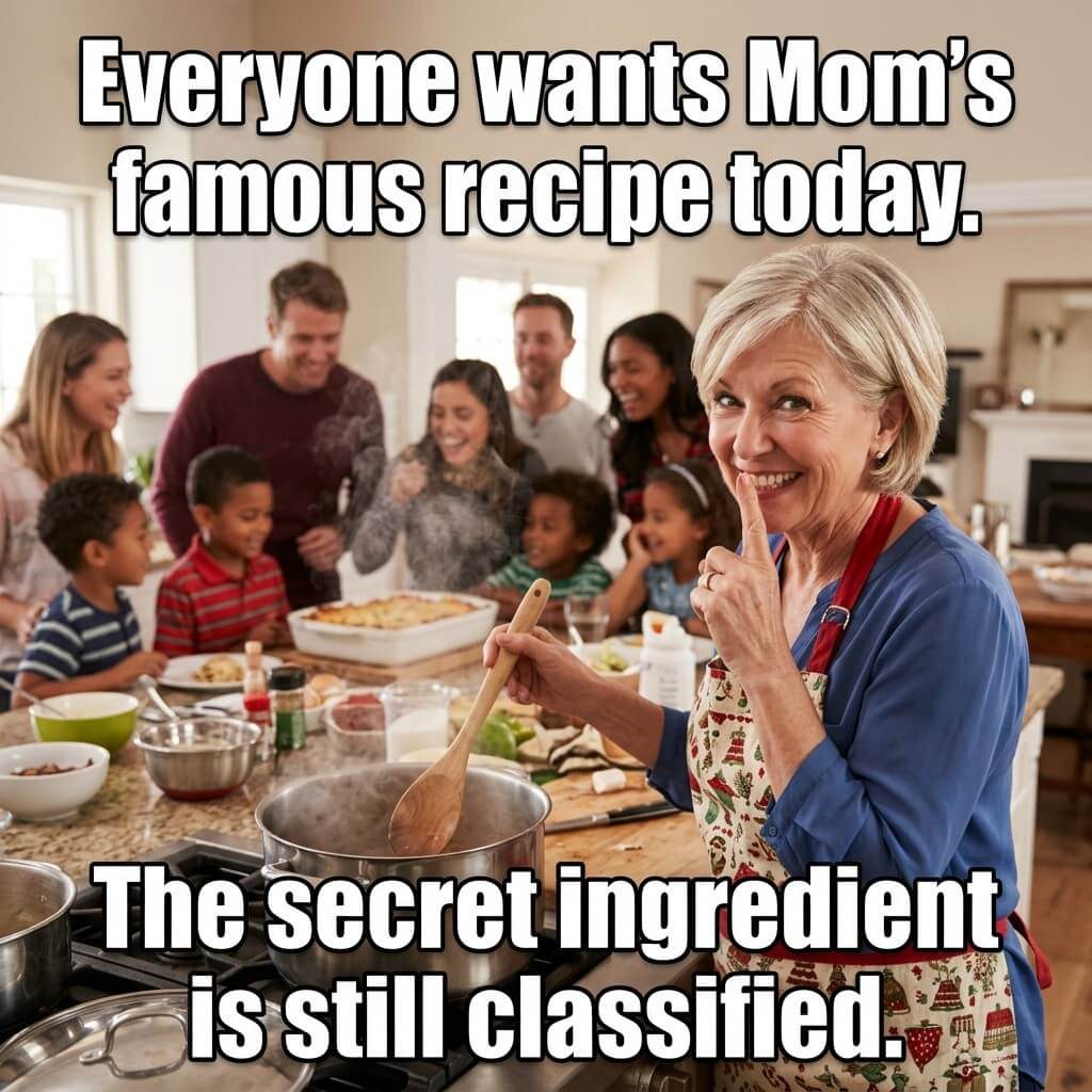 Classified Recipe Meme