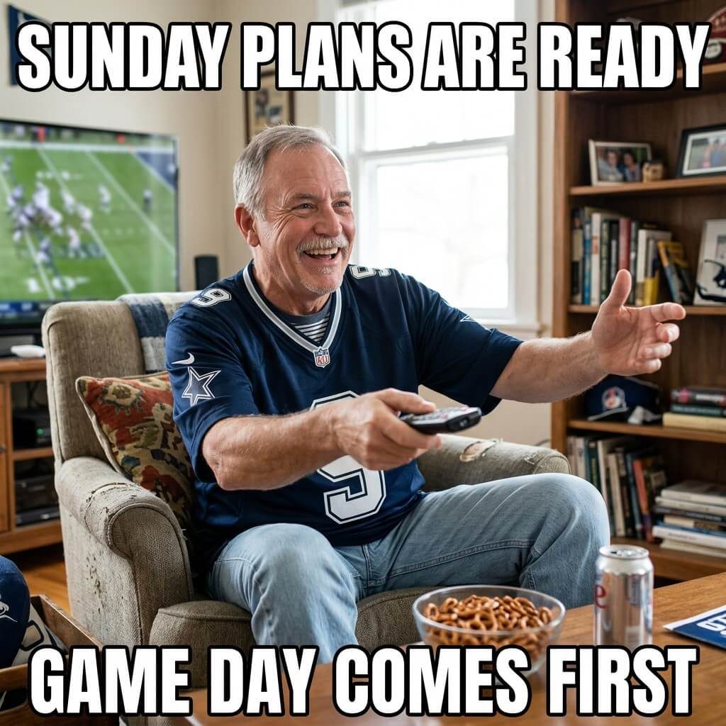 Game Day Priority Meme