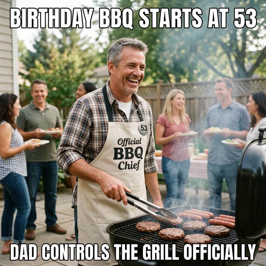 Backyard BBQ Boss Meme