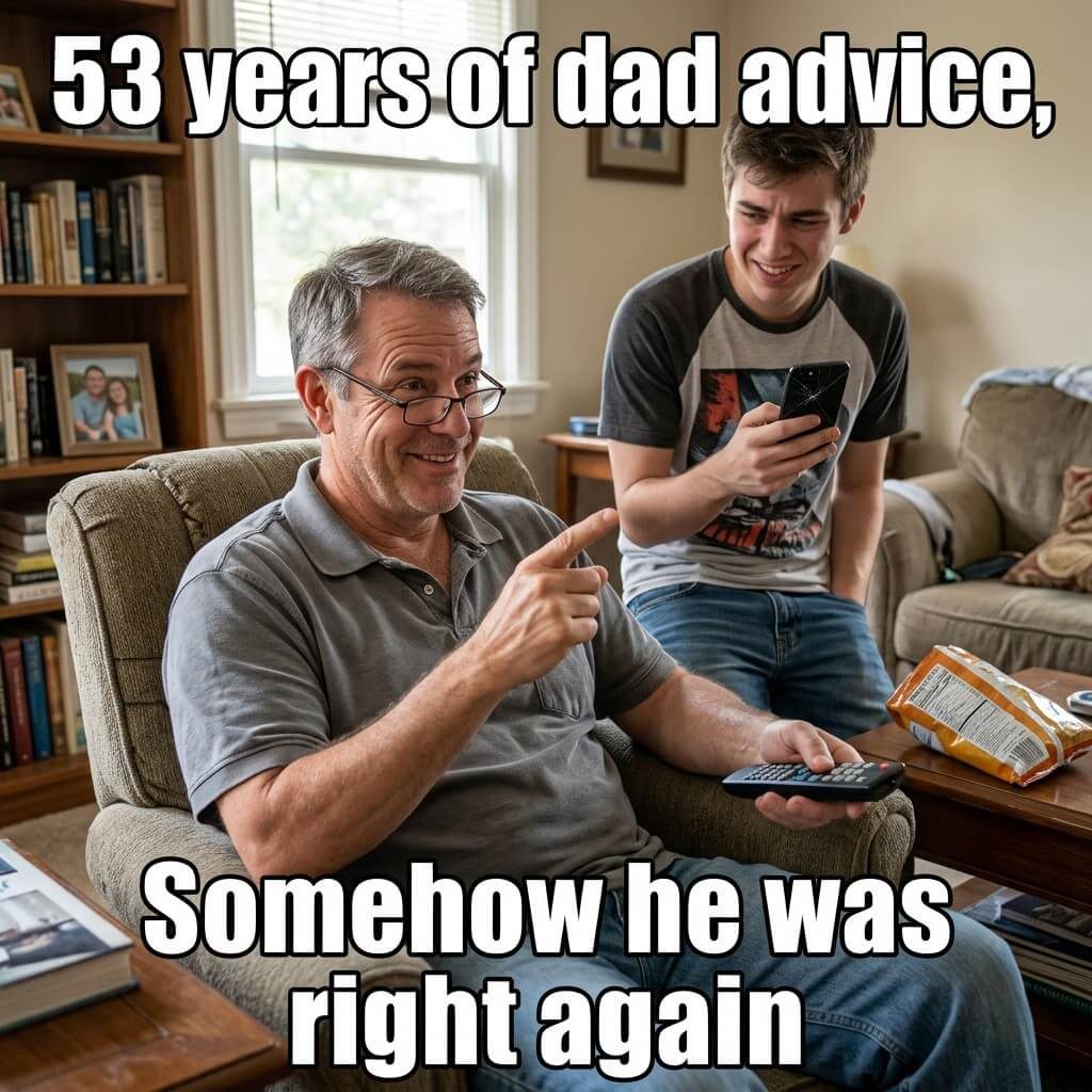 Fatherly Wisdom Vault Meme
