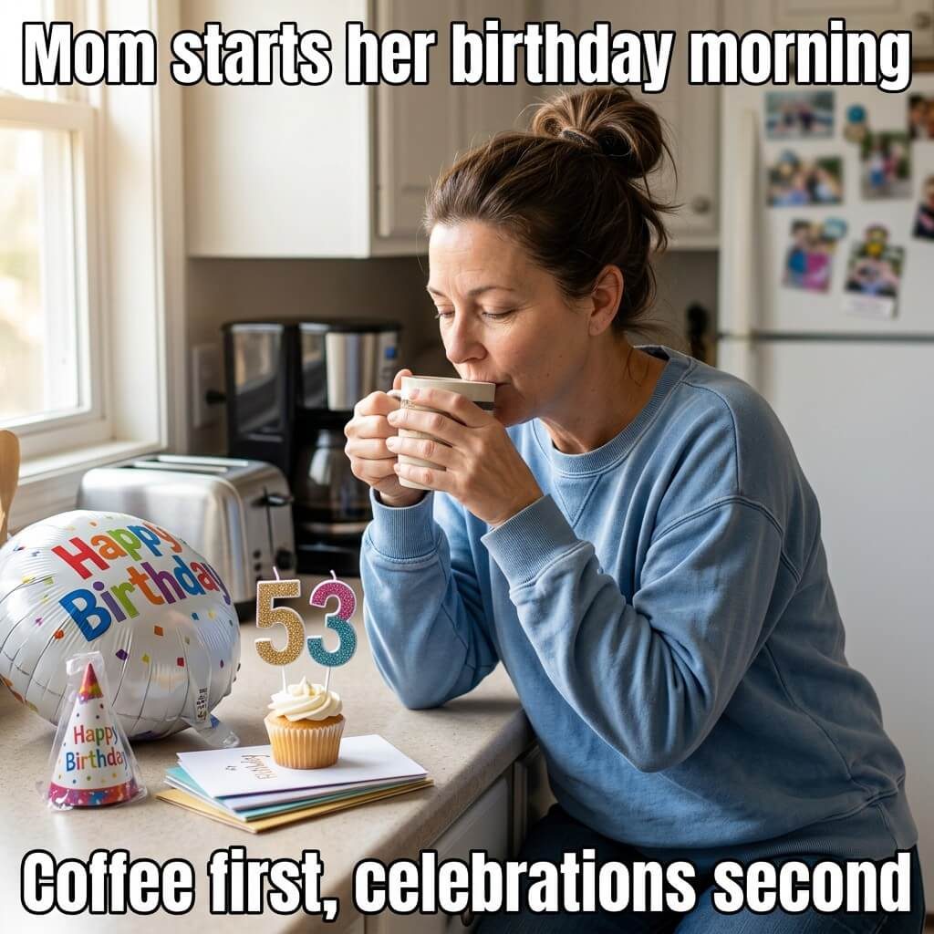 Coffee Powered Mom Meme