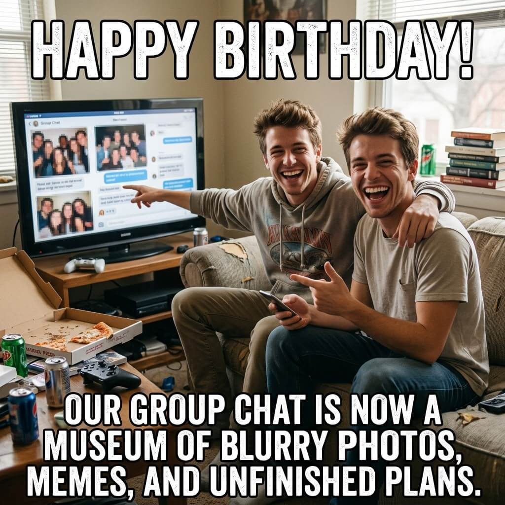 Group Chat Museum Meme