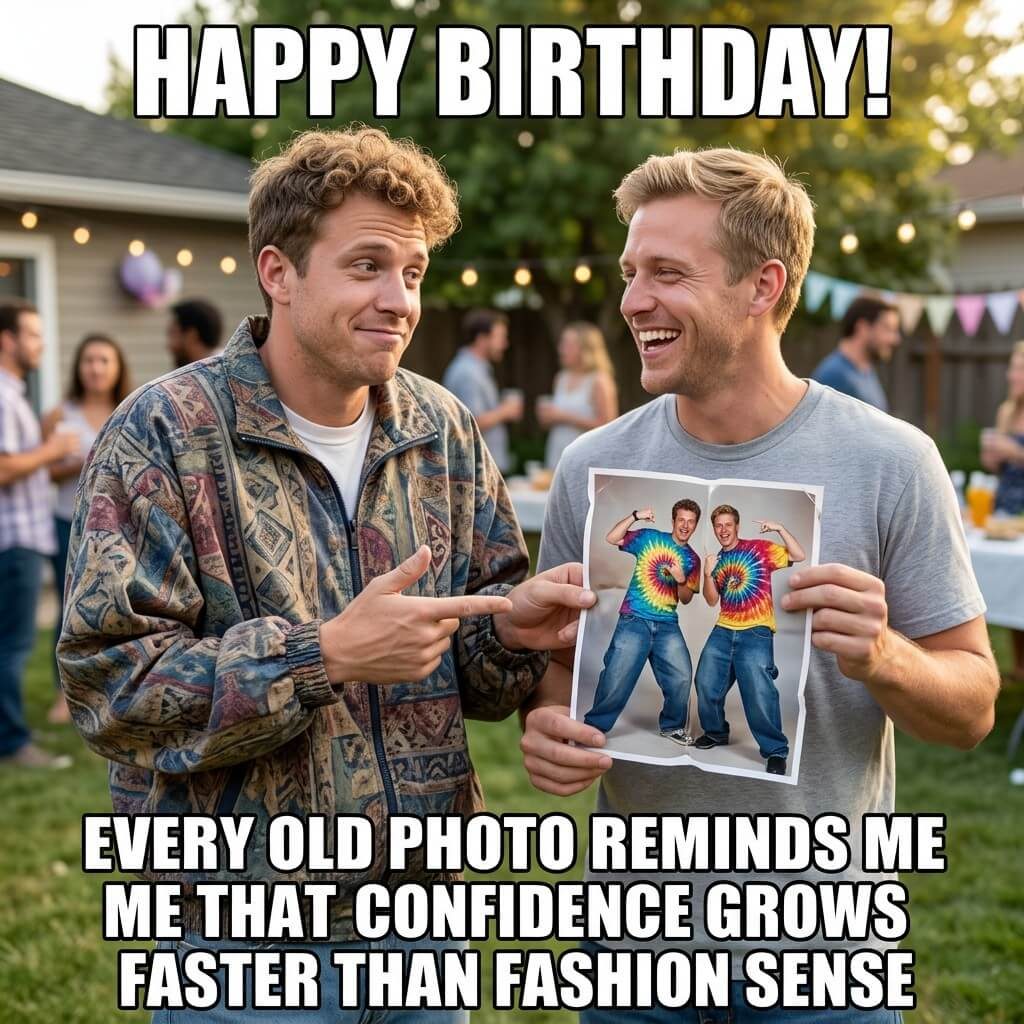ld Photo Confidence Meme