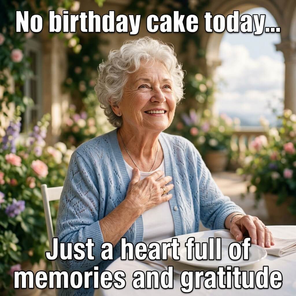 No Cake This Year Meme