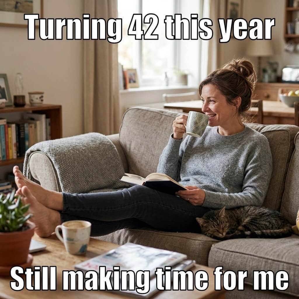 Blocked Calendar Self-Care Meme