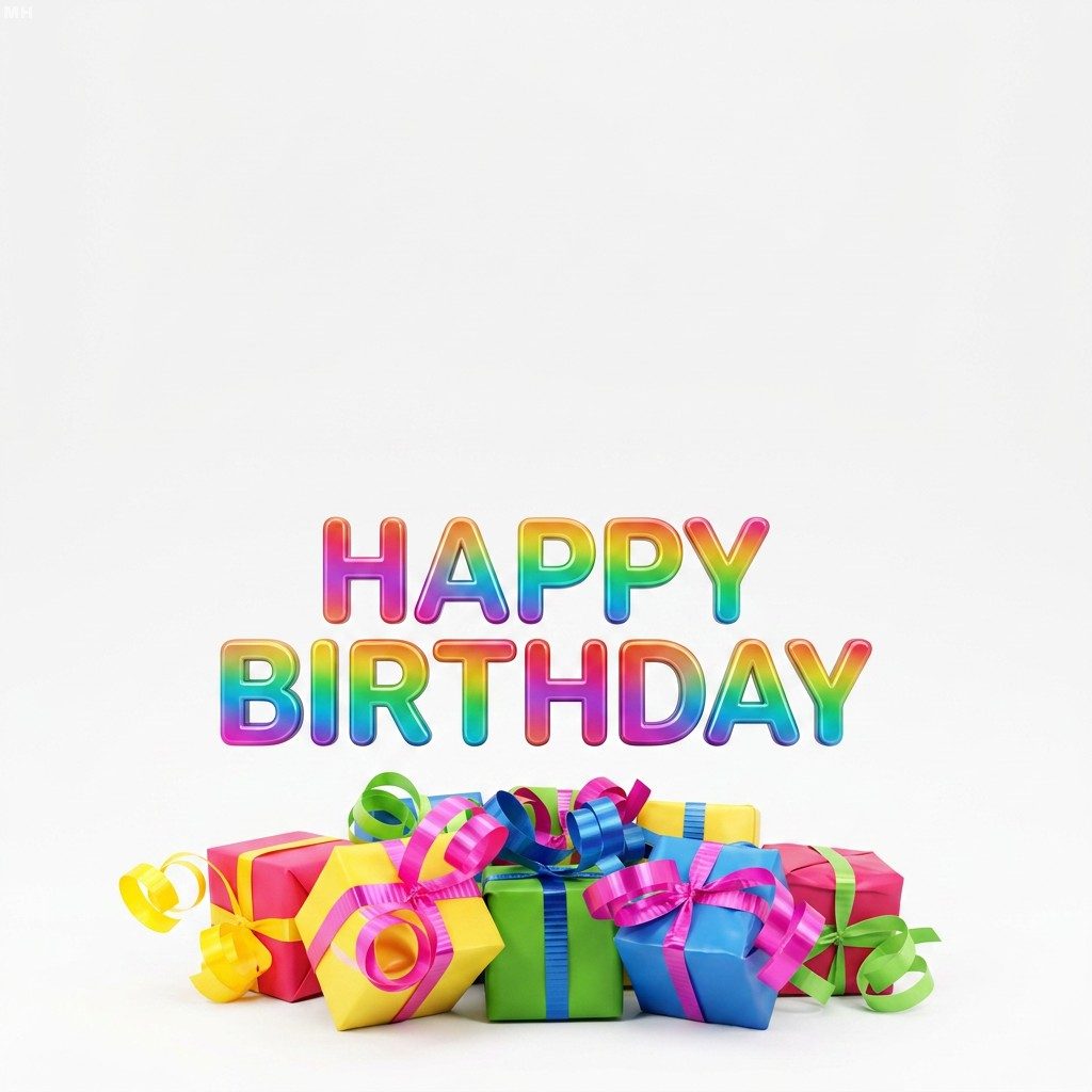 Happy Birthday With Presents