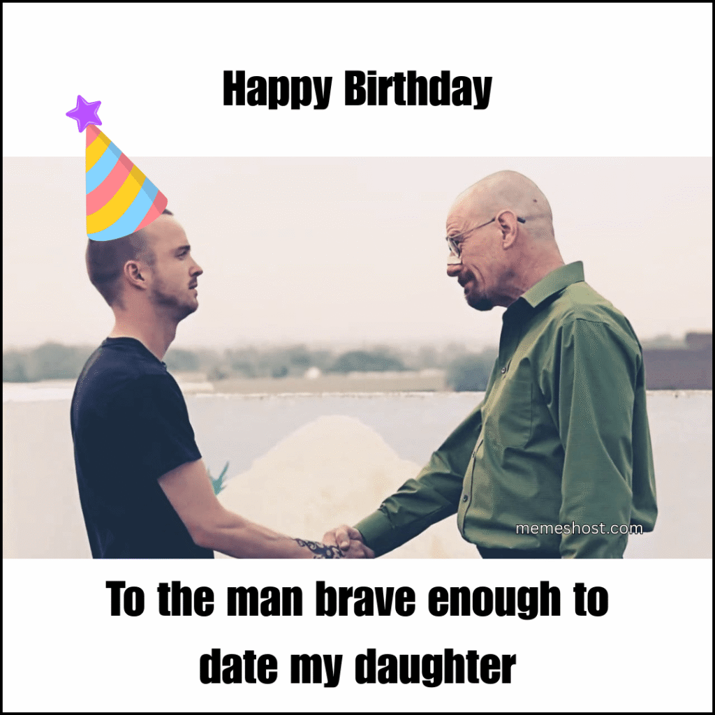 walter white and jesse pink man handshaking