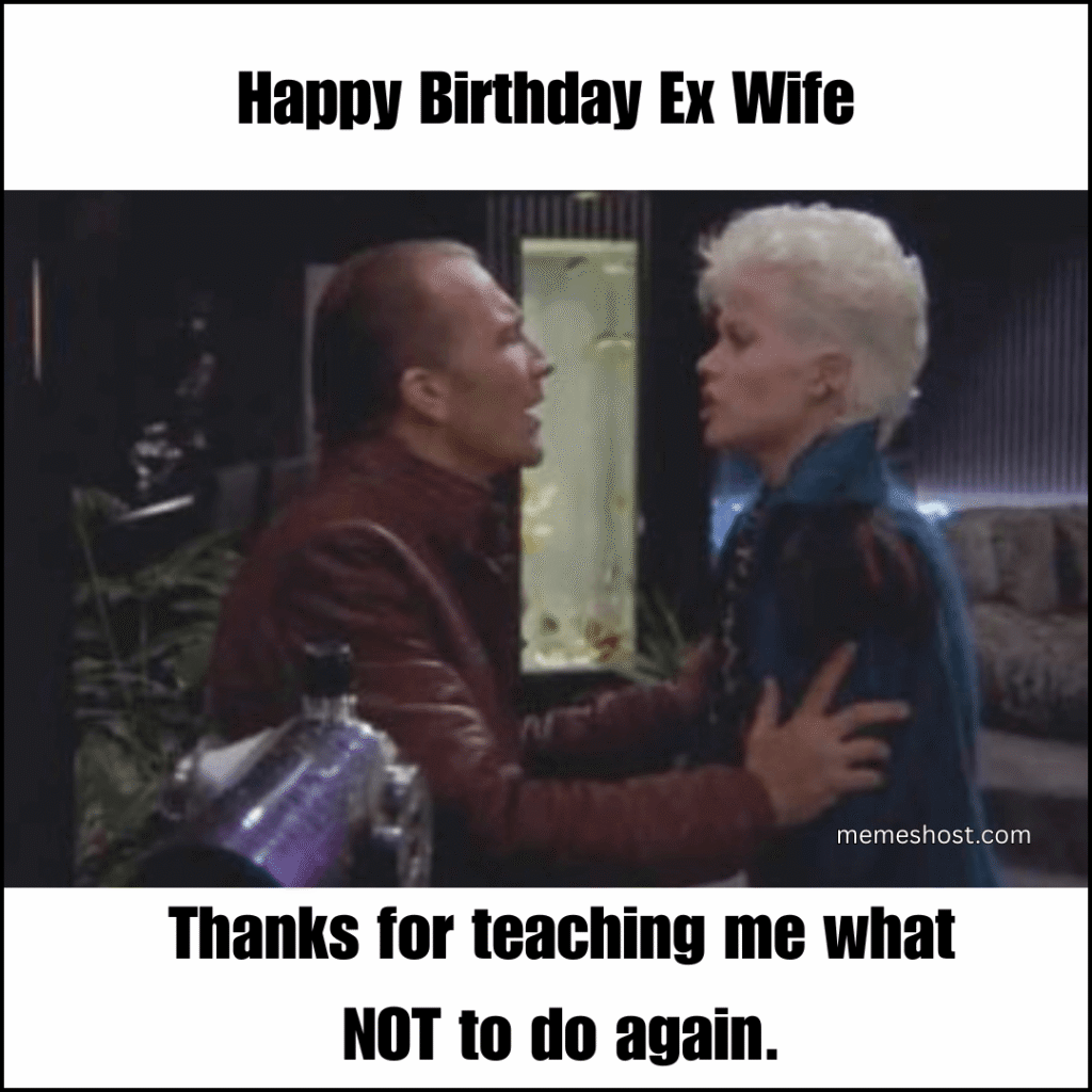 Happy Birthday Ex Wife