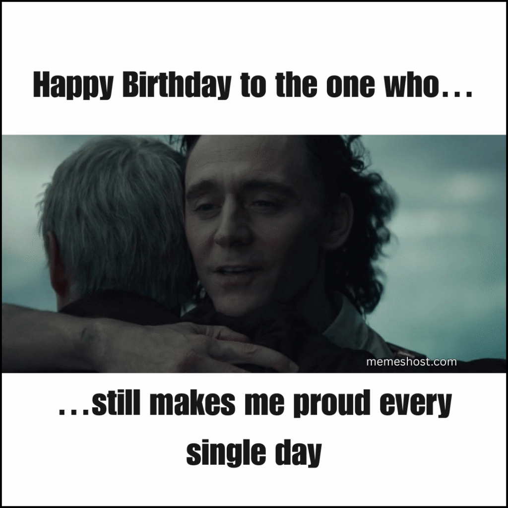 Loki hugging the person