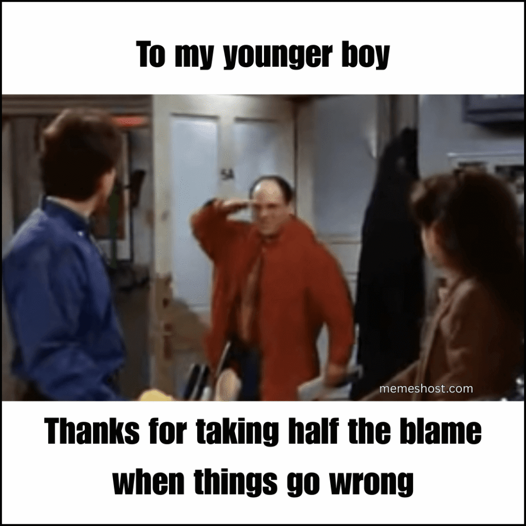 person in red coat saluting to the guy standing in front of him