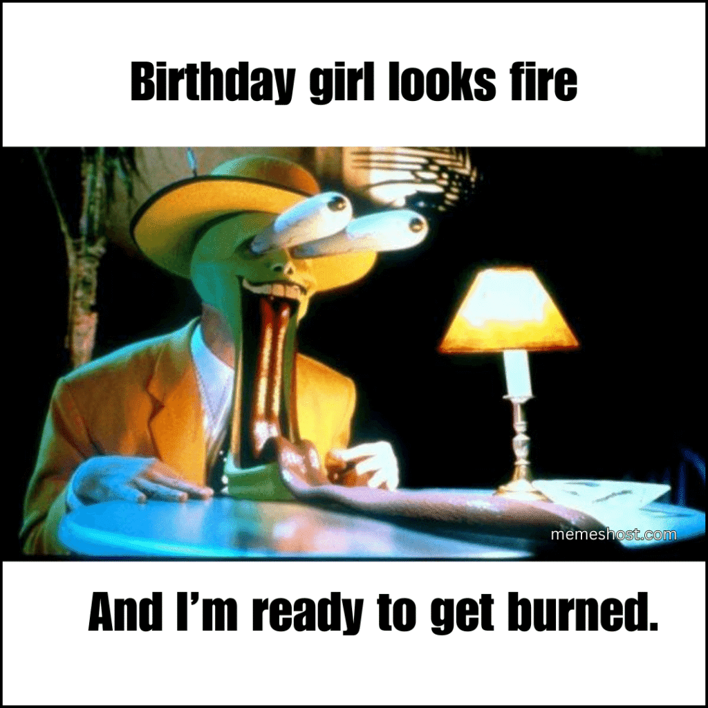 Birthday girl looks fire