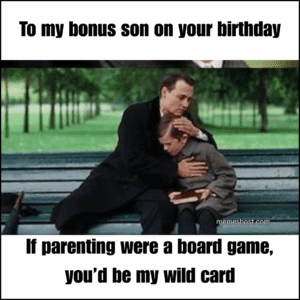 In a park person sitting on bench and hugging the child next to him