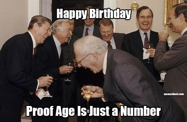 60 to 90 Birthday Memes