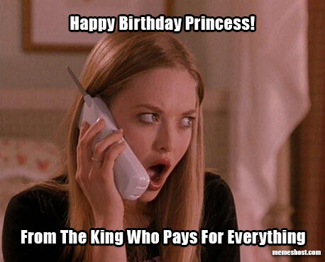 Happy Birthday, Daughter From Dad Meme