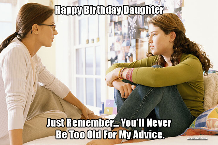 Happy Birthday, Daughter Meme