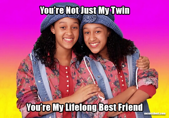 Happy Birthday Twin Sister Meme