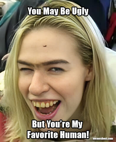 Happy Birthday Ugly Sister Meme