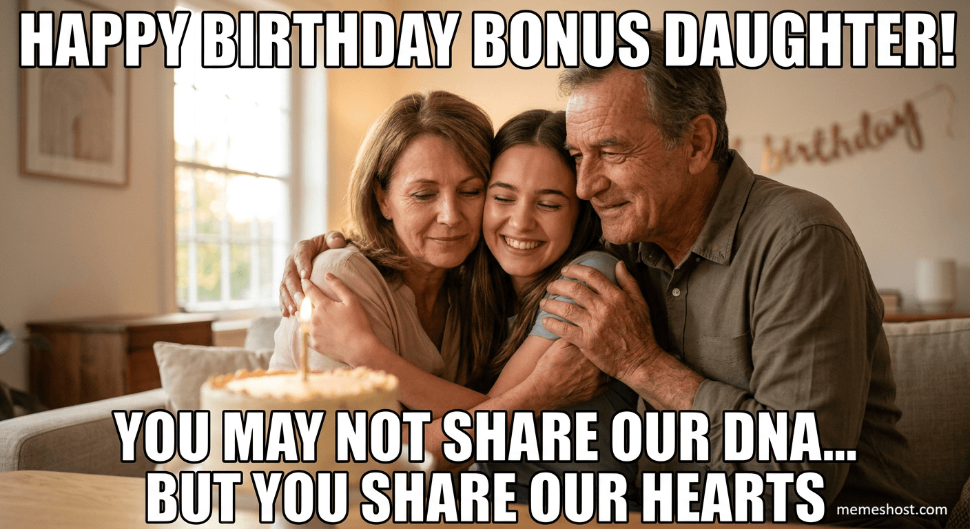 Happy Birthday Bonus Daughter Meme